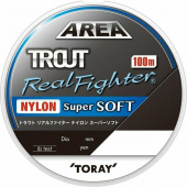 Леска монофильная Toray Trout Real Fighter Nylon Super Soft, 100м